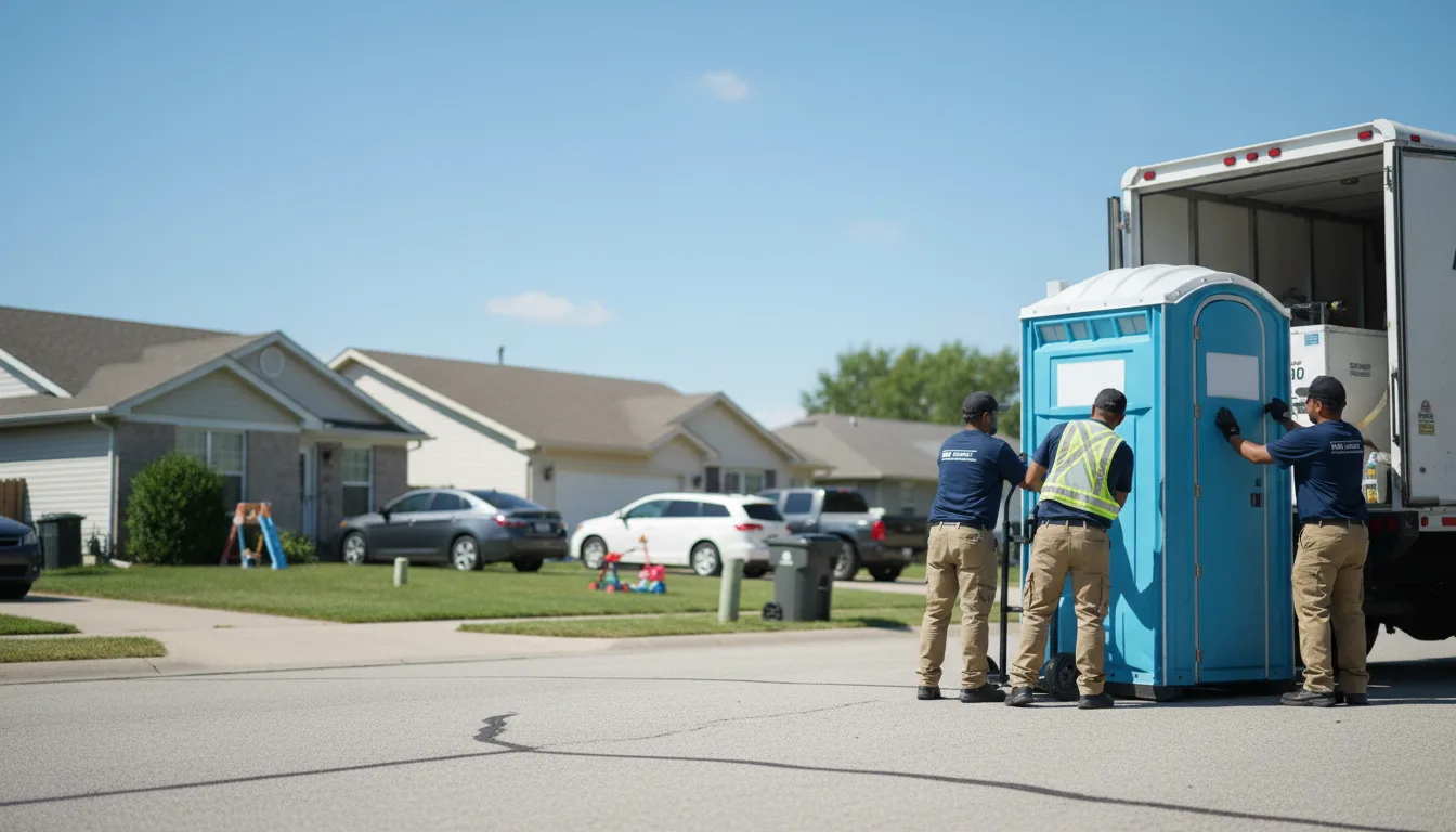 Standard Porta Potty Rentals in Anchor, IL near me